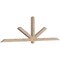 Ekena Millwork Kennewick Smooth Timber Gable Bracket, Douglas Fir, 108"W x 31 1/2"H x 3 1/2"D x 3 1/2"F, 7/12 Pitch GBW108X31X0404KEN00SDF - alternate 4